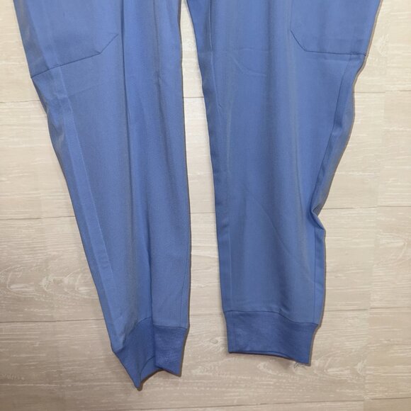Mandala Women's Size XL Petite Blue Equa-Tek Nursing Jogger Scrub Pants - Picture 4 of 6